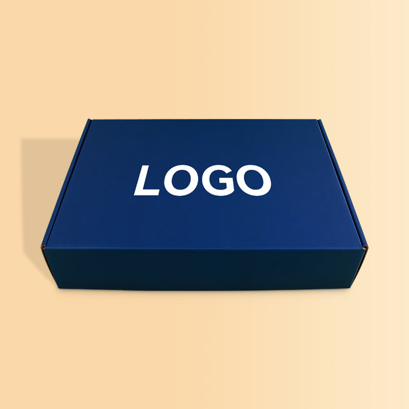 Side angle printed mailer box with tuck top flap